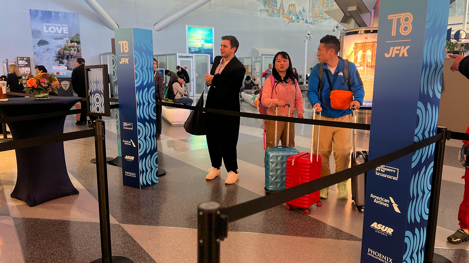 JFK Terminal 8 celebration