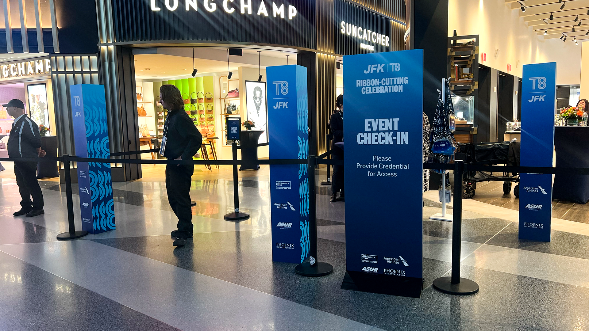 JFK Terminal 8 Ribbon Cutting