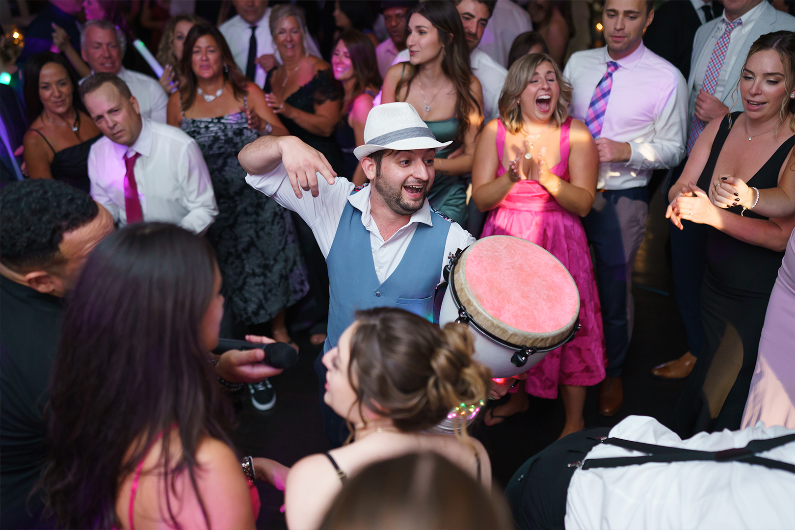 drummer at a wedding