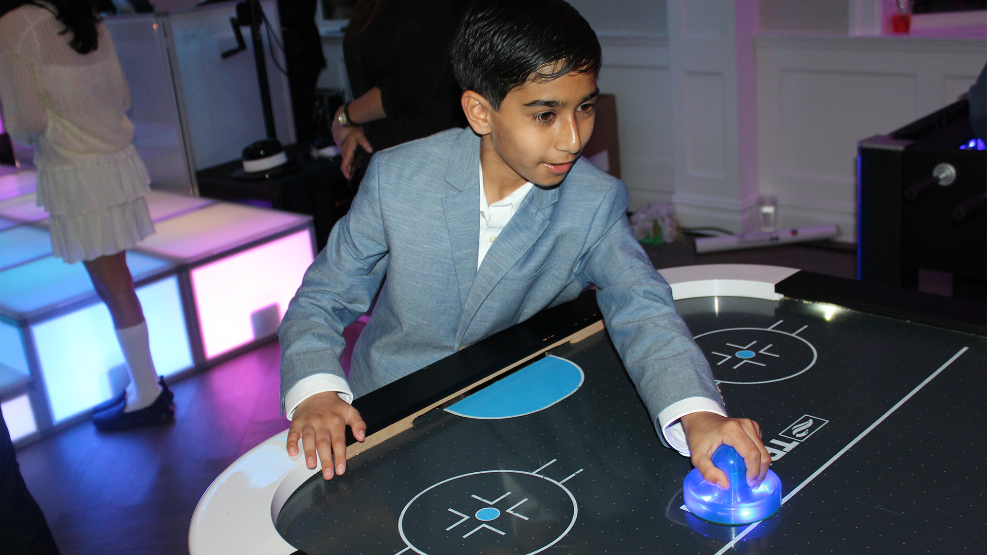 LED Air Hockey Table