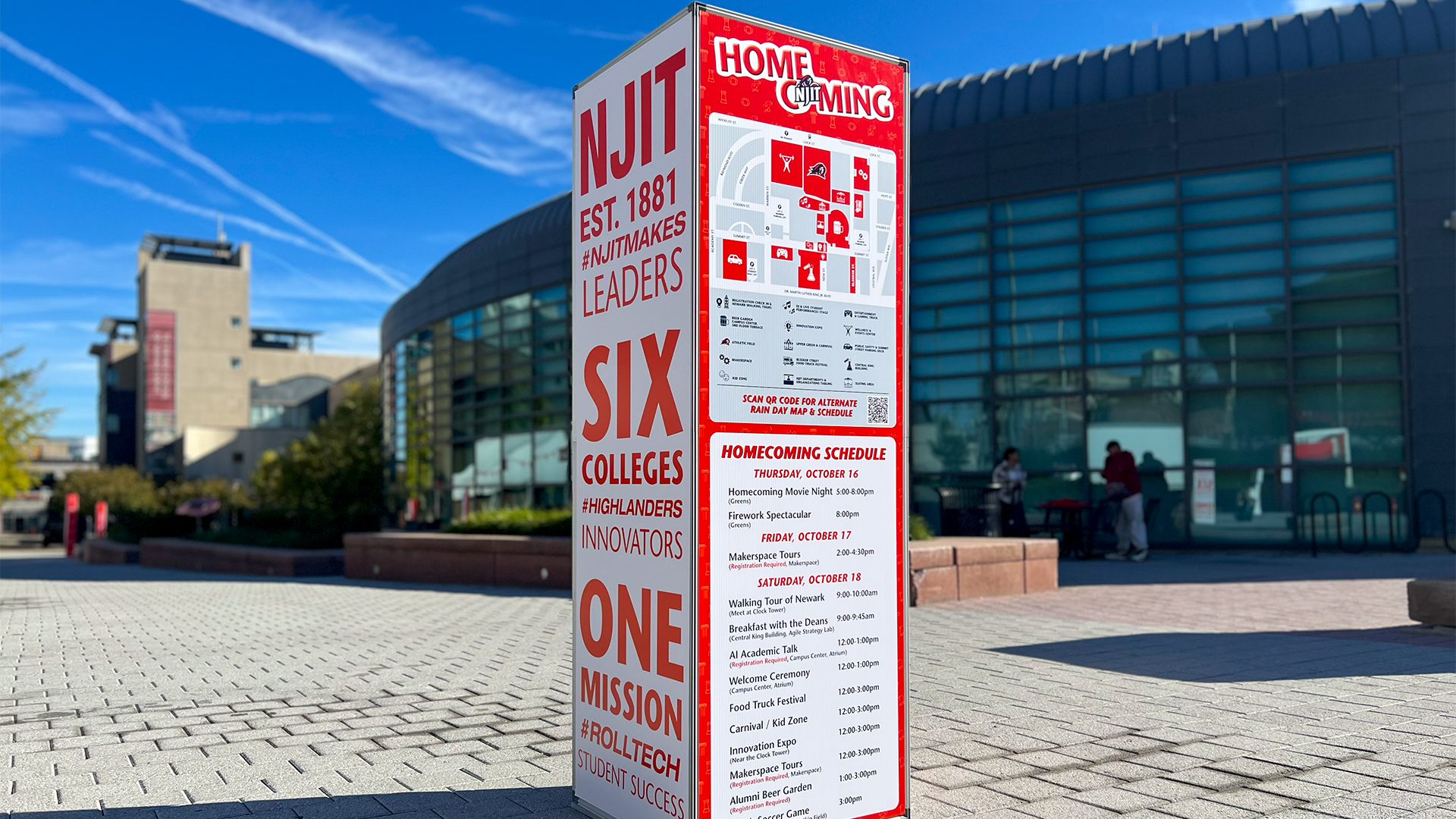 NJIT  Homecoming Map