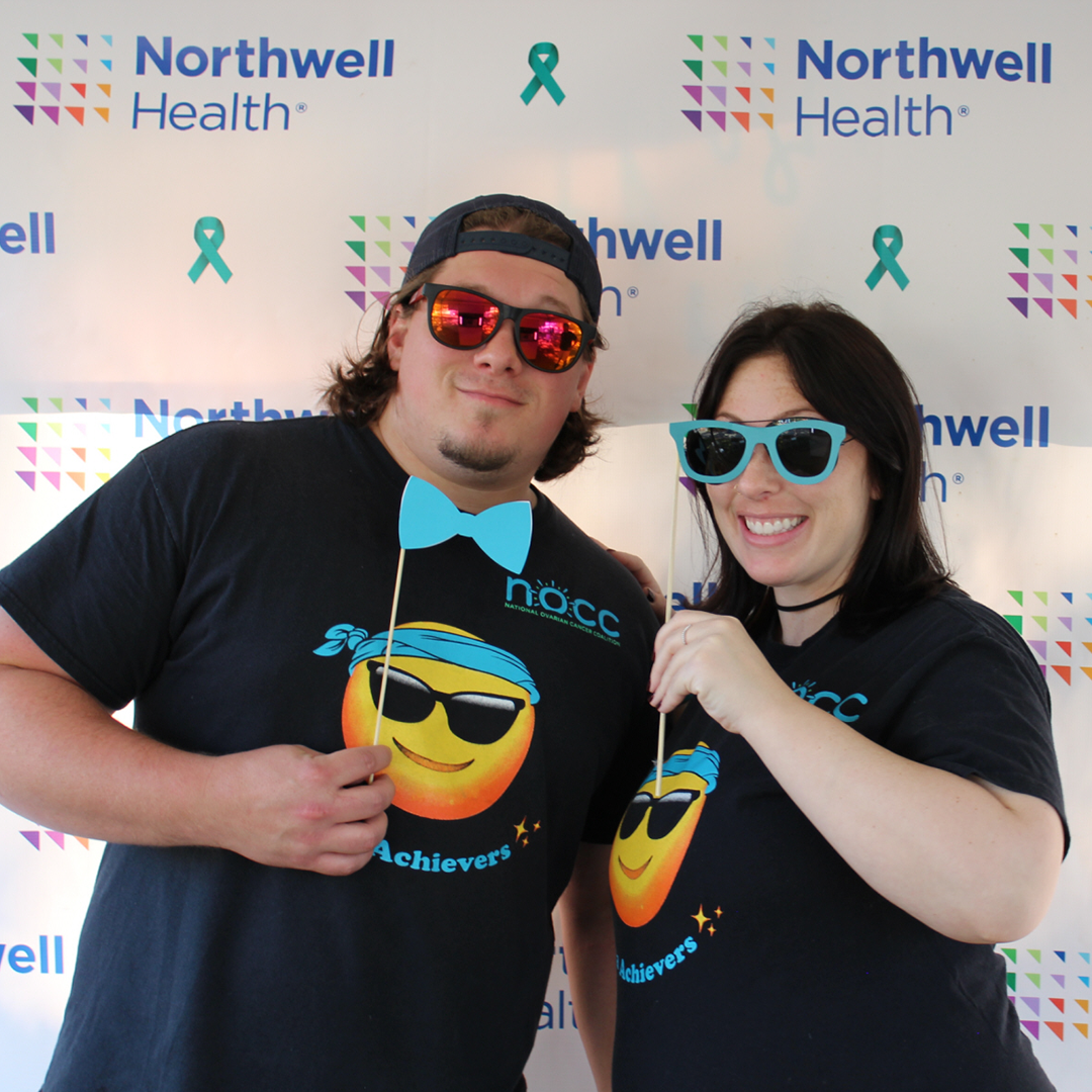 Northwell Health custom step and repeat banner