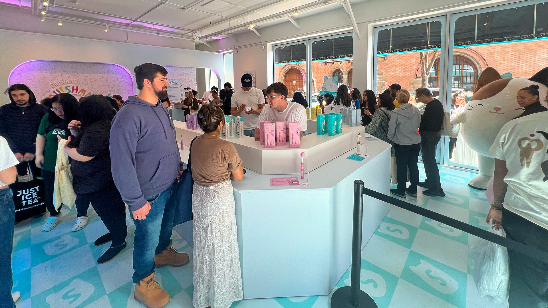 Squishmallows Pop Up Activation NYC