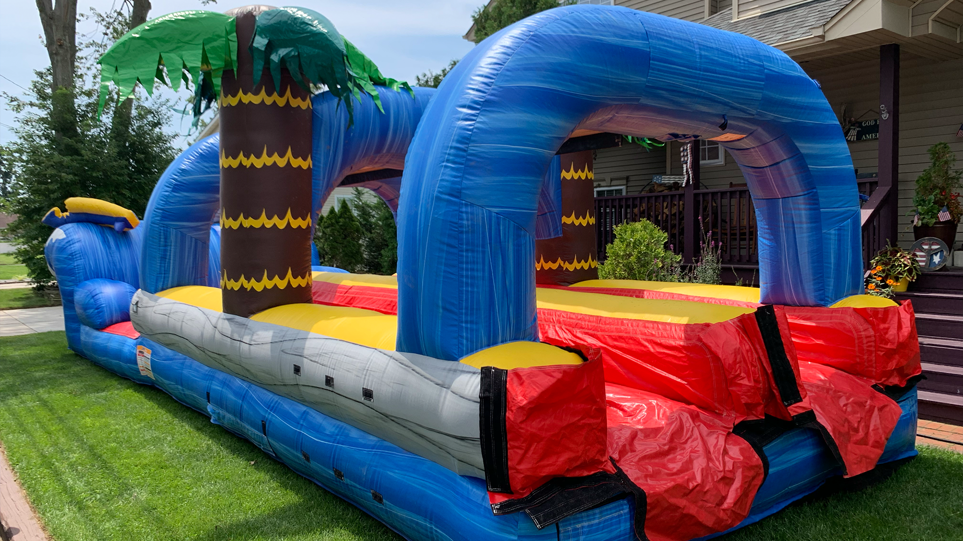 Inflatable Slide and Slide