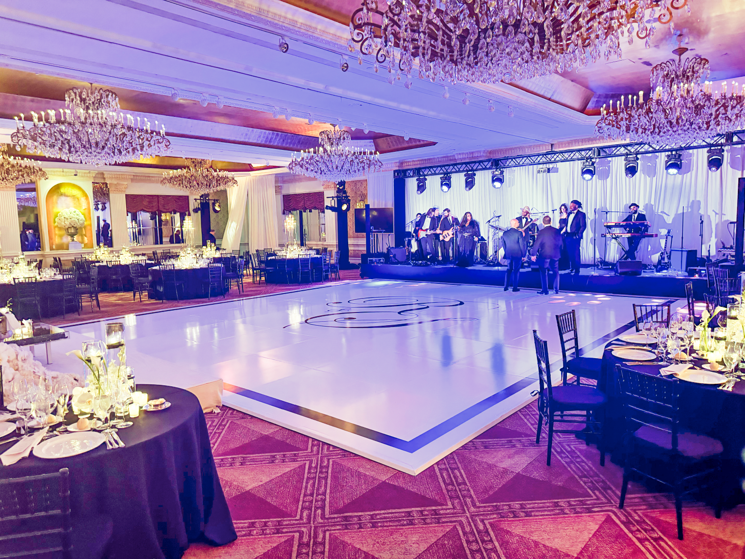 Custom Wrapped Dance Floor