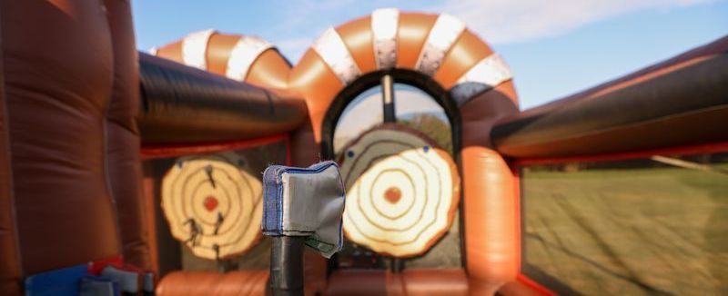 Inflatable Axe Throwing