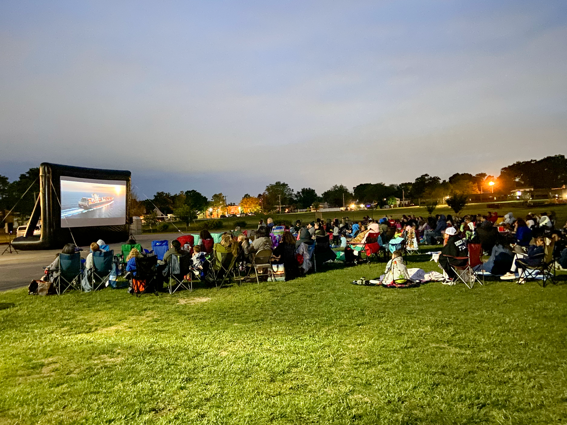 Outdoor Movie Night Event