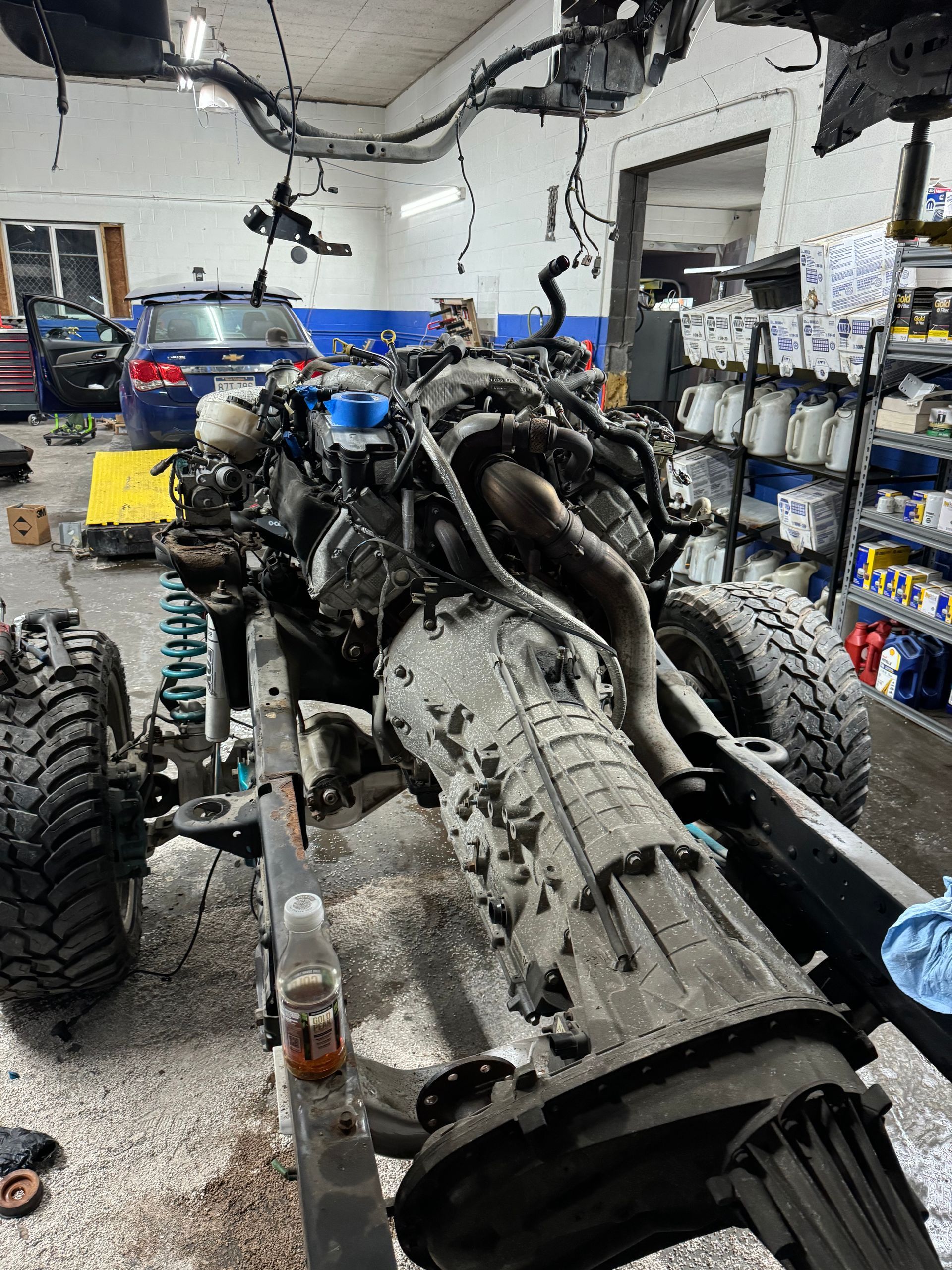 Full truck tear down