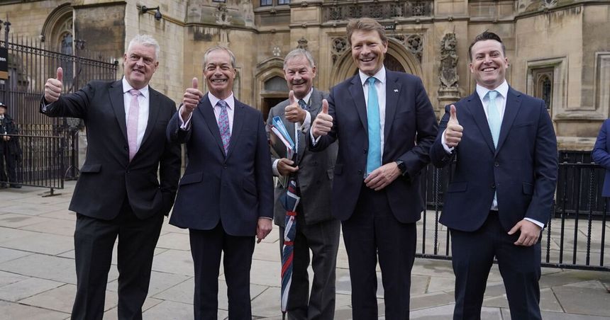 thumbs up from REFORM UK
