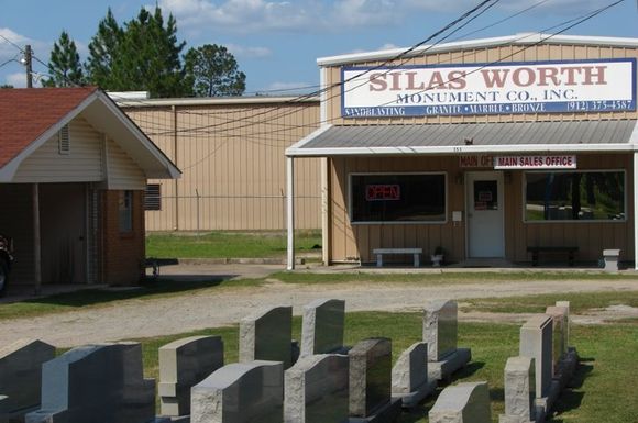Grave site markers — Hazlehurst, GA — Silas Worth Monument Company