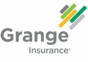 The grange insurance logo is on a white background.