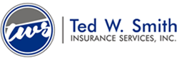 The logo for ted w. smith insurance services inc.