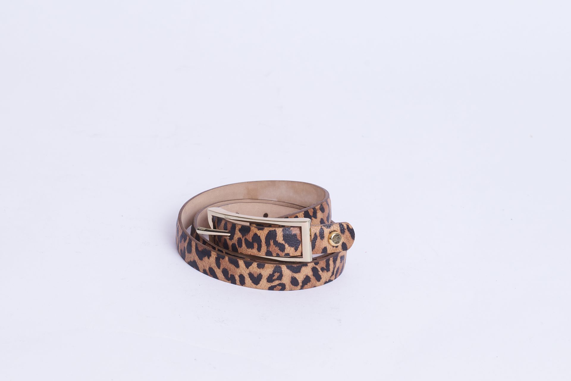 Leopard Print Nina Belt