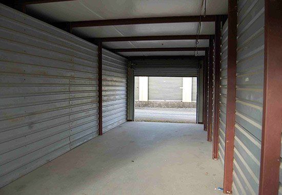 10x30 Foot Storage Unit Interior  — Inside a 10x30 Foot Storage Unit in Dickson, TN