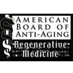 The logo for the american board of anti-aging regenerative medicine.