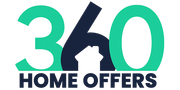 A logo for 360 home offers with a house in the middle. Links to Home Page.