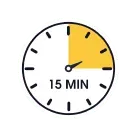 Only 15 minutes per week