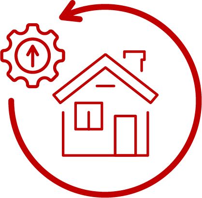 Building efficiency icon