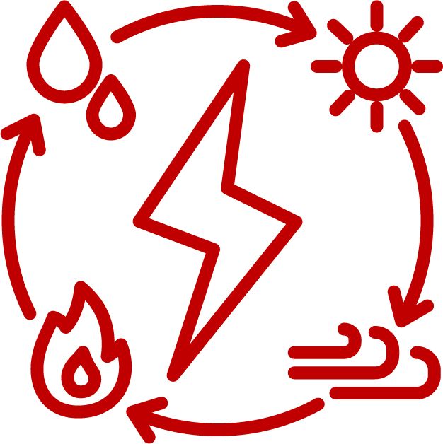 Energy sources icon