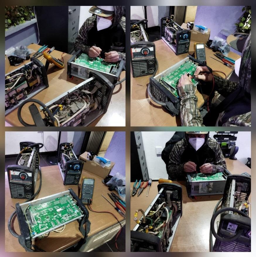 MÁQUINAS DE SOLDAR PULIDO - Reparación