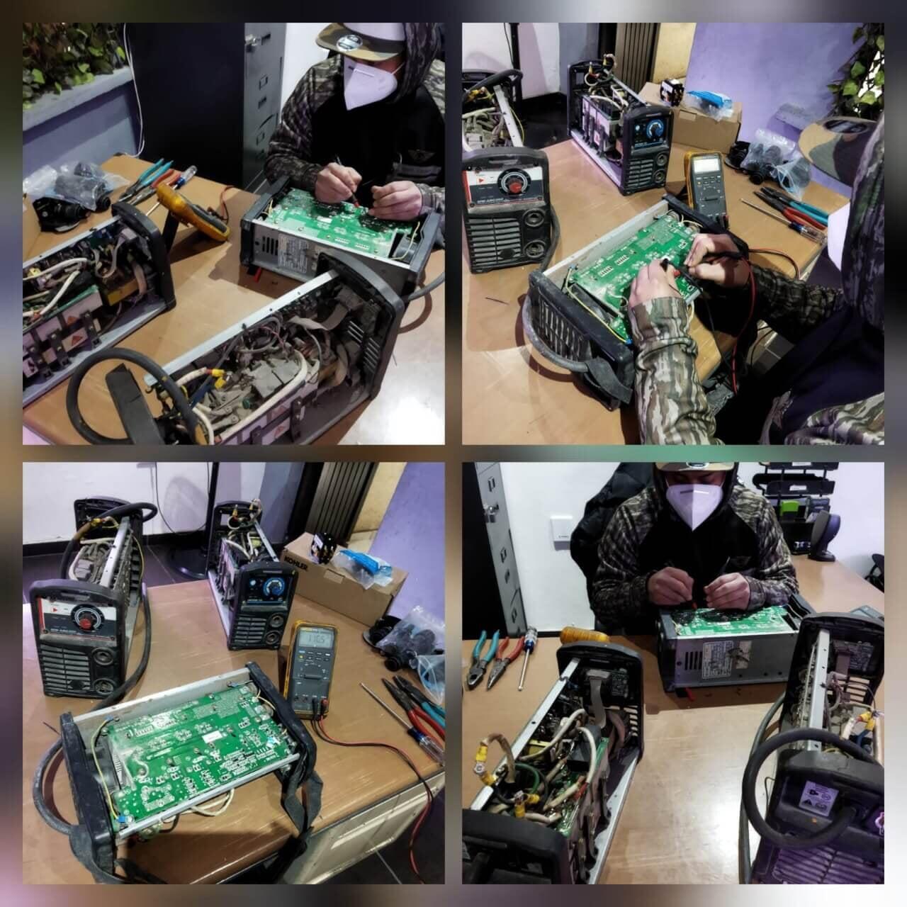 MÁQUINAS DE SOLDAR PULIDO - Mantenimiento