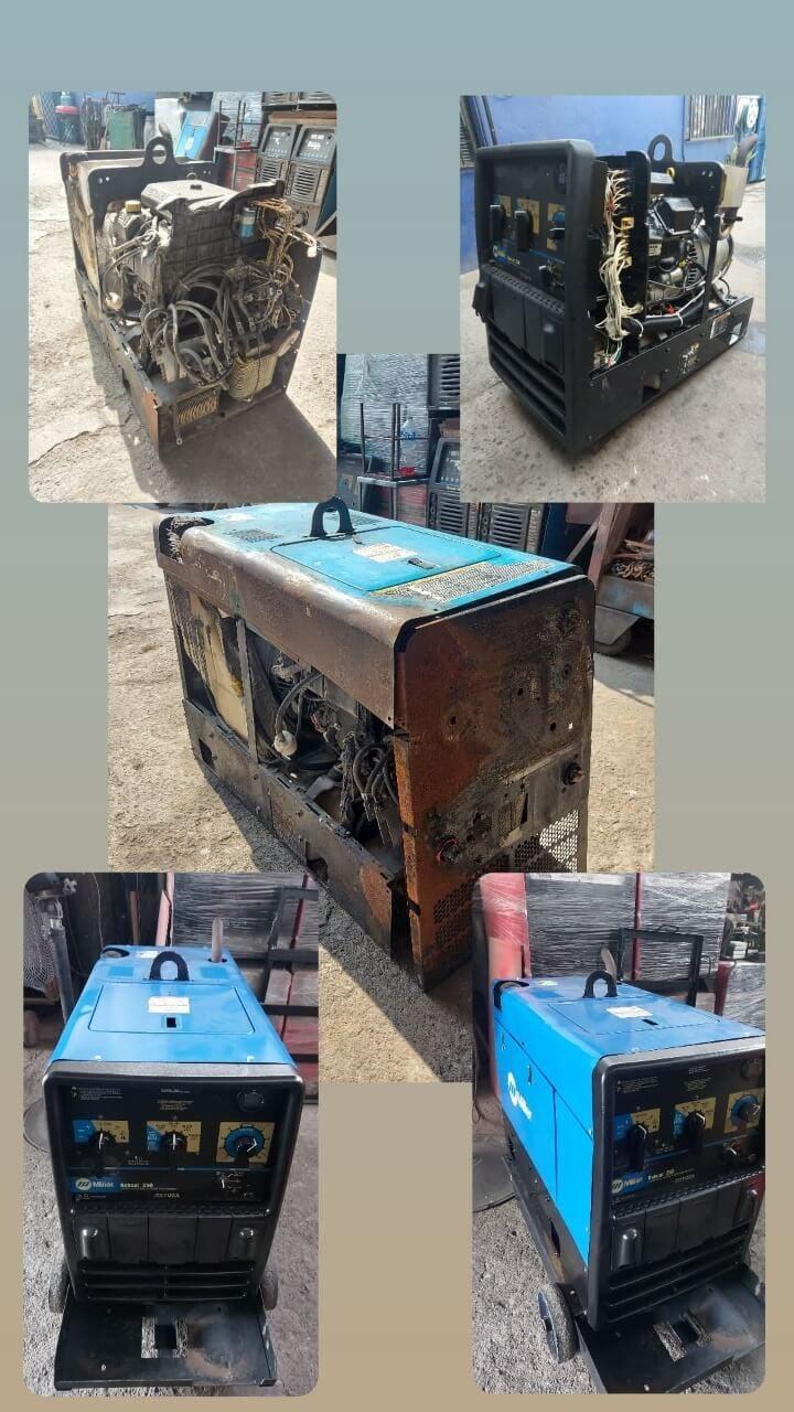 MÁQUINAS DE SOLDAR PULIDO - reparación a semi-auomáticas