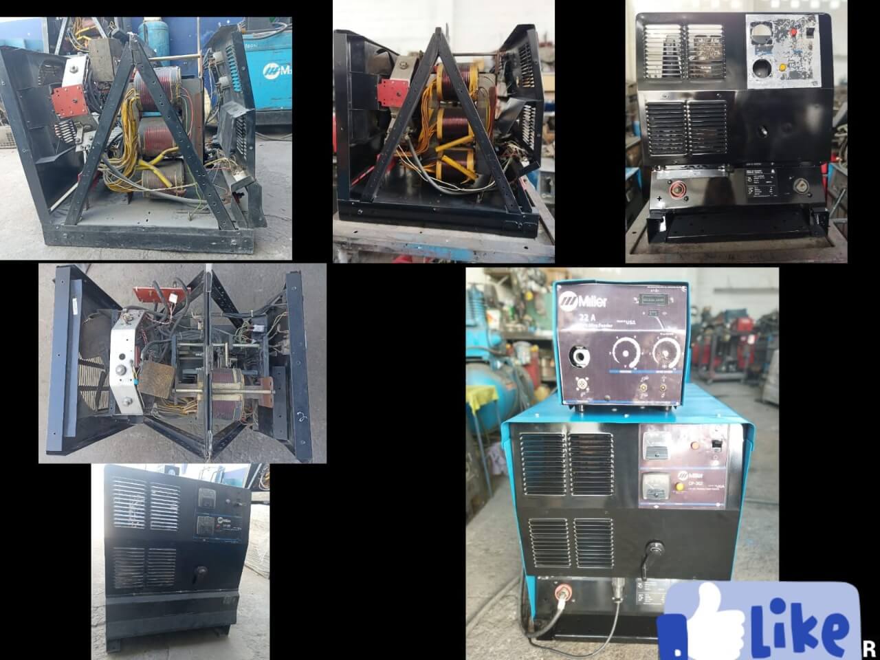 MÁQUINAS DE SOLDAR PULIDO - Reparación arco sumergido