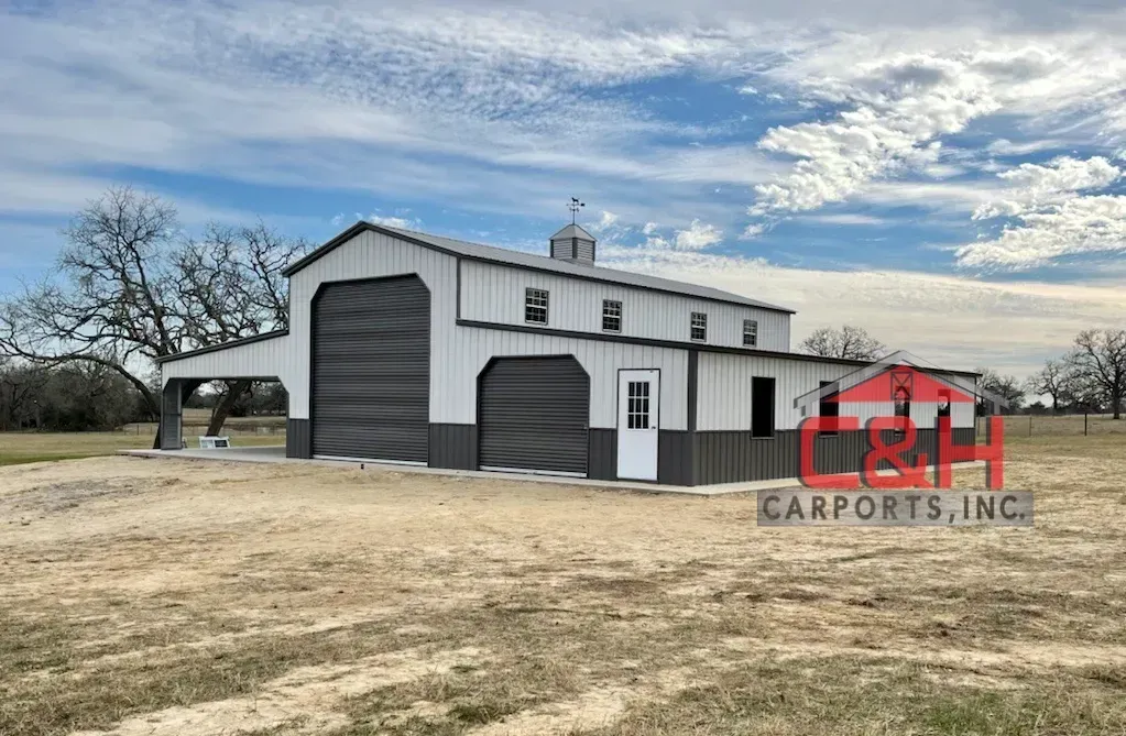 large steel multifunction barn