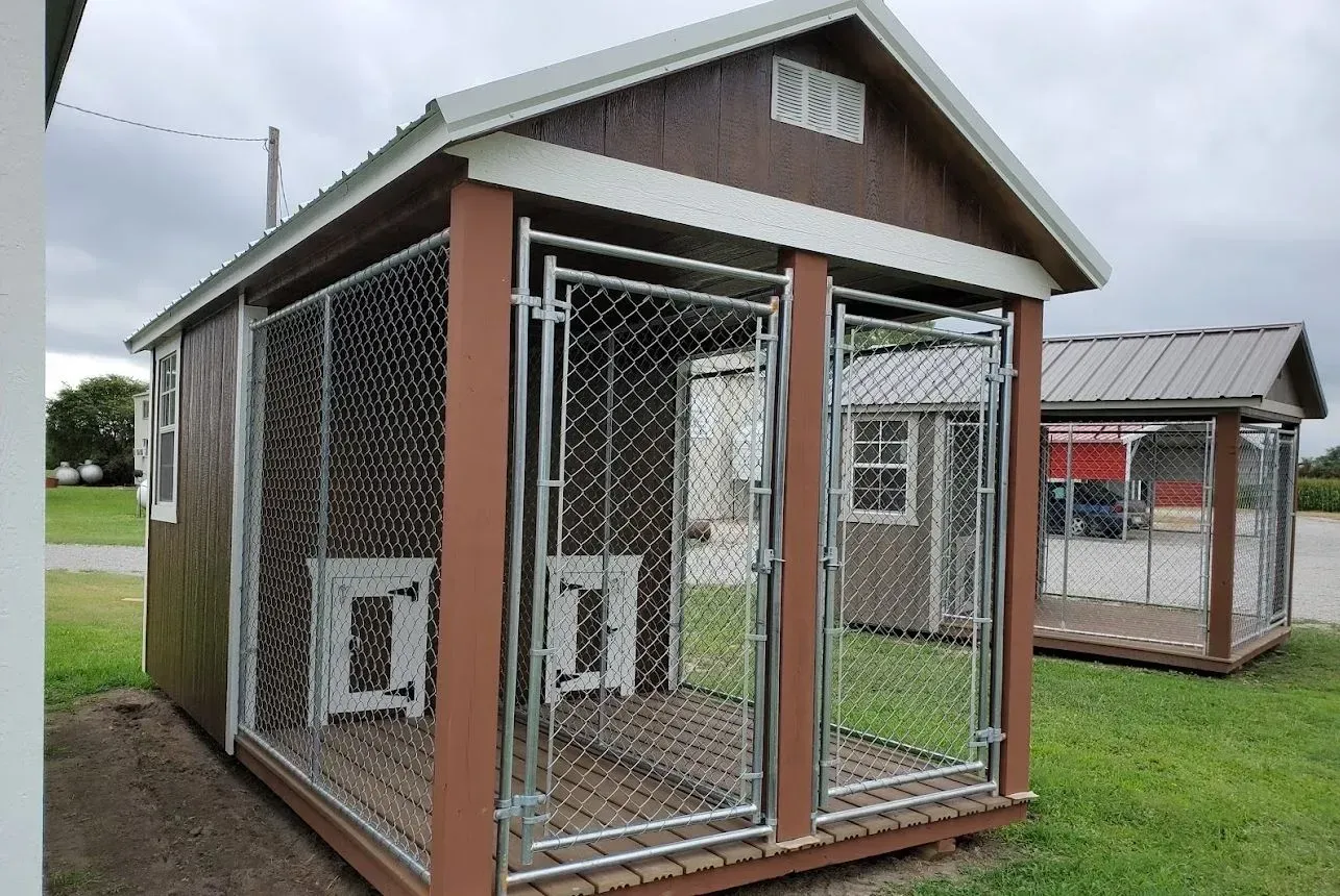 dog kennel for 2 dogs