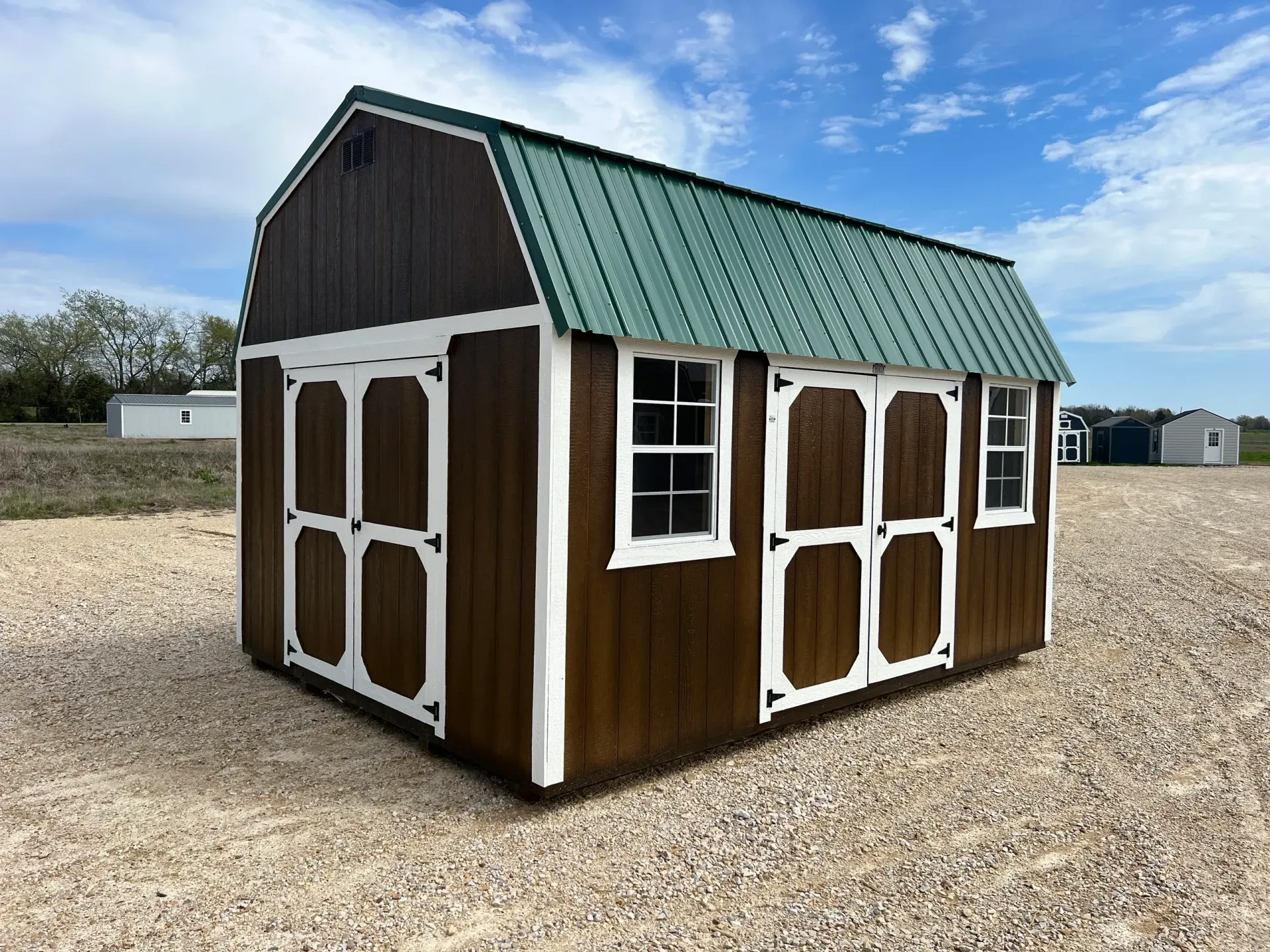 brown loft shed