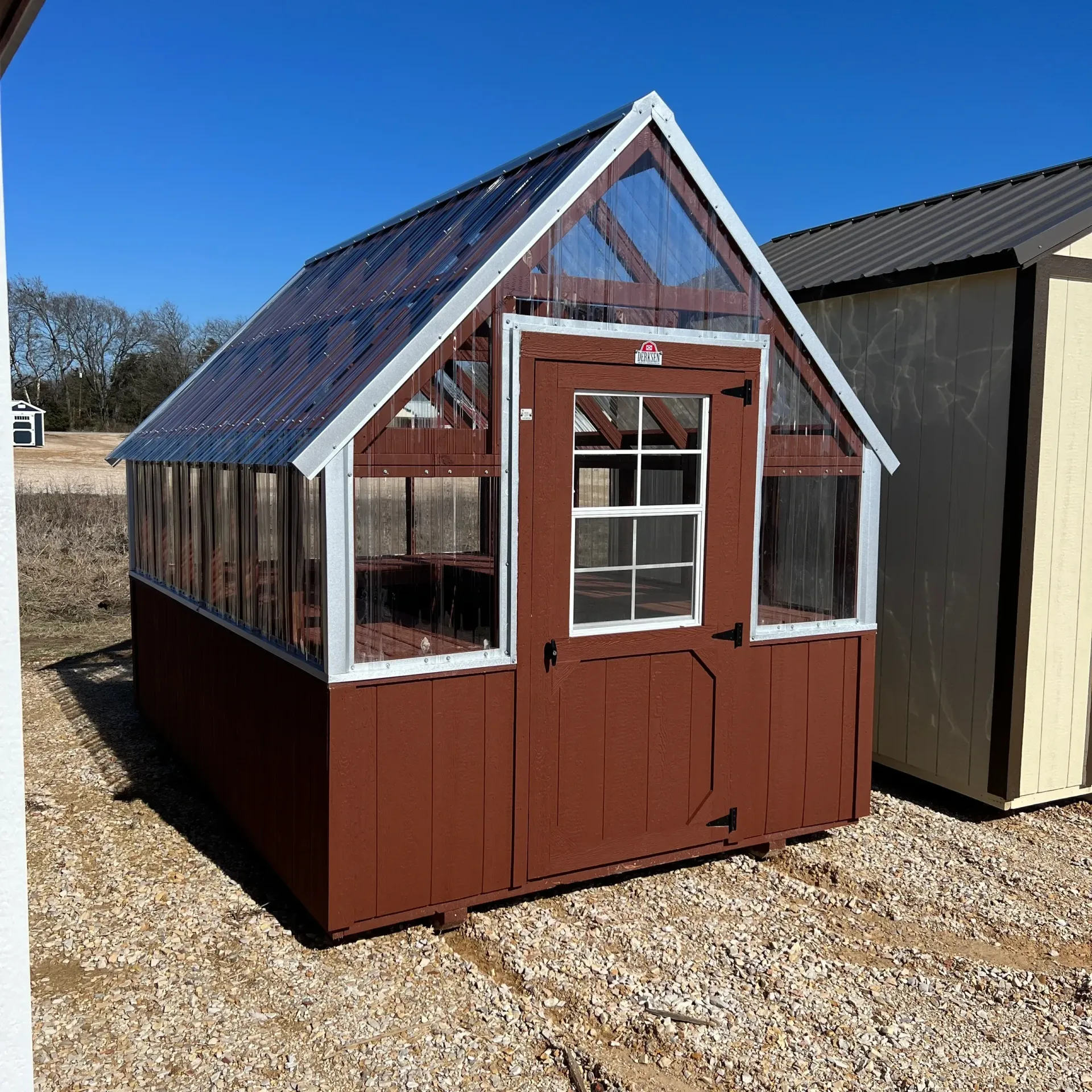 brown greenhouse