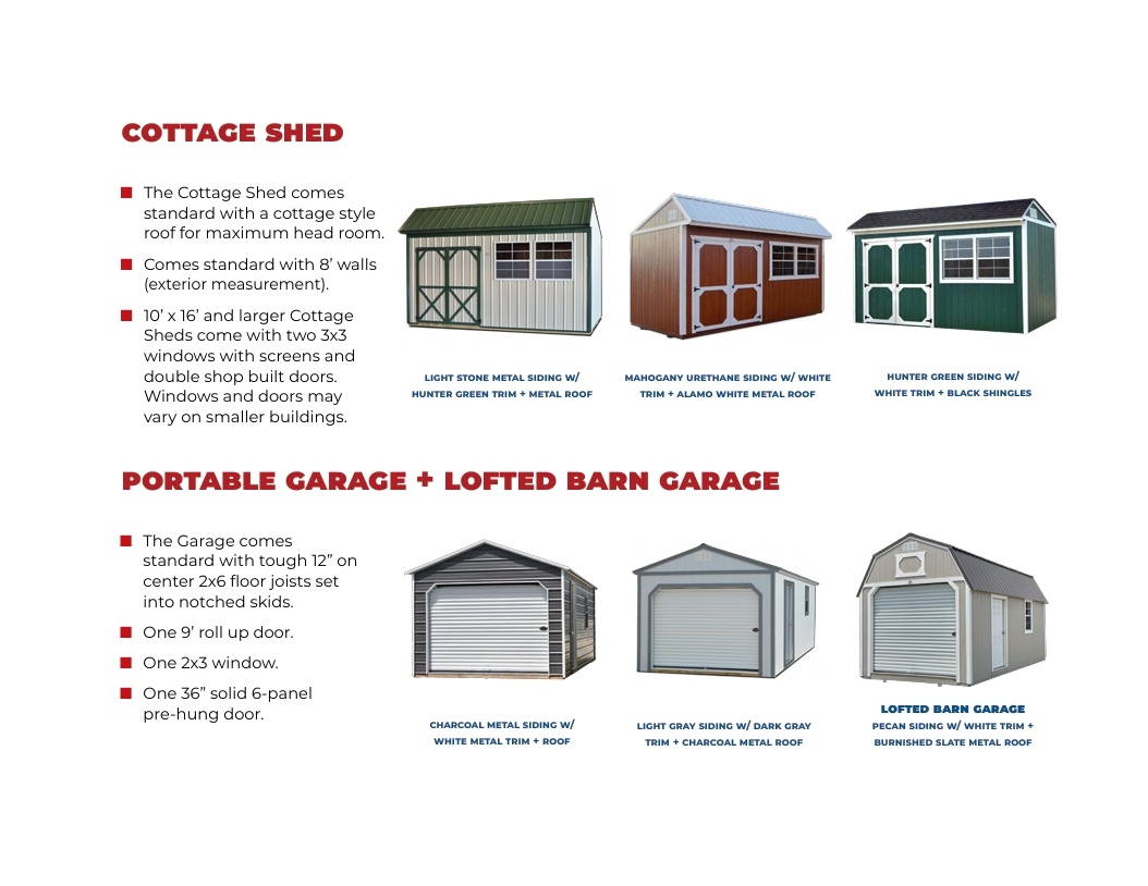 longhorn storage solutions cottage shed