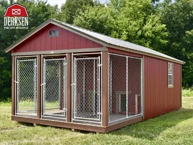 triple dog kennel