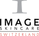 Logo for Image Skincare Switzerland. Gray "I" above the words "IMAGE SKINCARE" in black and "SWITZERLAND" in red.