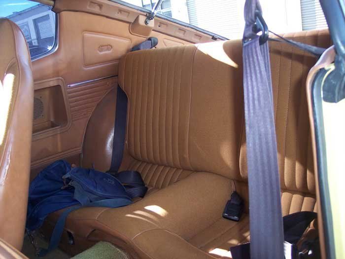 tan japanese car upholstery