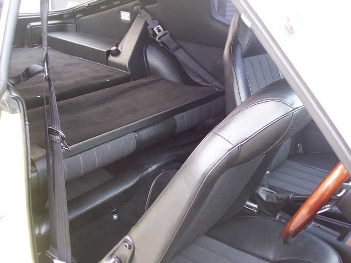 fold down seat upholstery