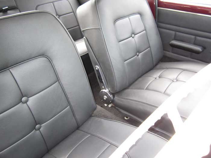 grey leather seats