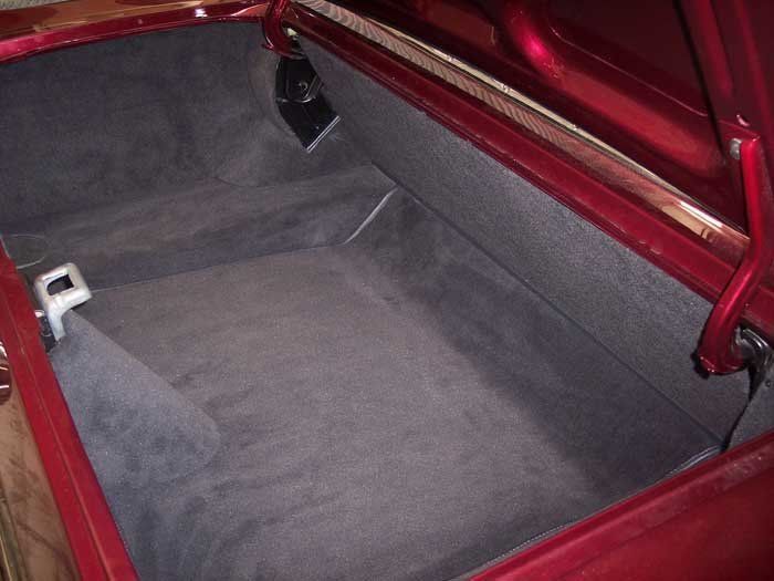 new leather in the trunk