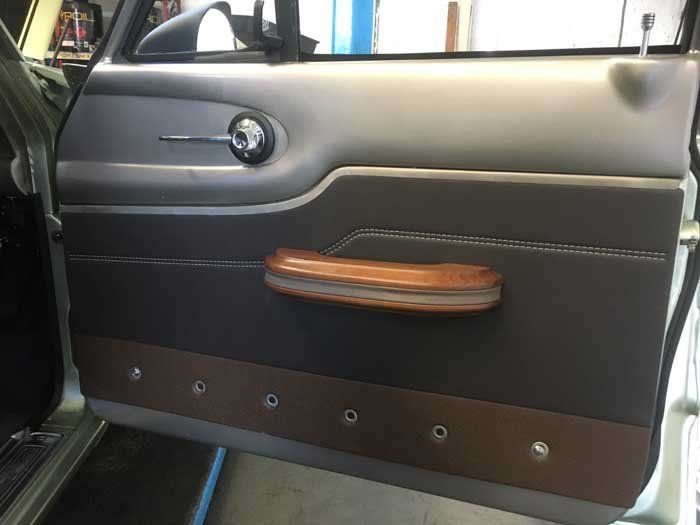 new leather dash
