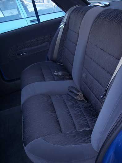 back leather seat