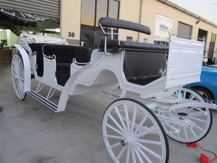 white carriage