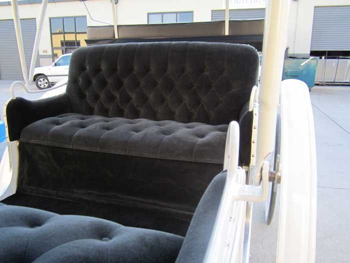 carriage seat upholstery