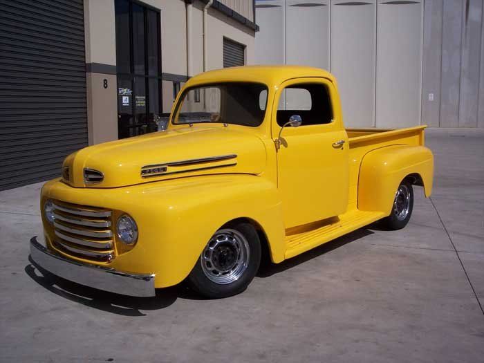 yellow truck restoration