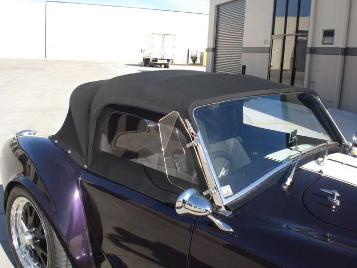 black shelby soft top
