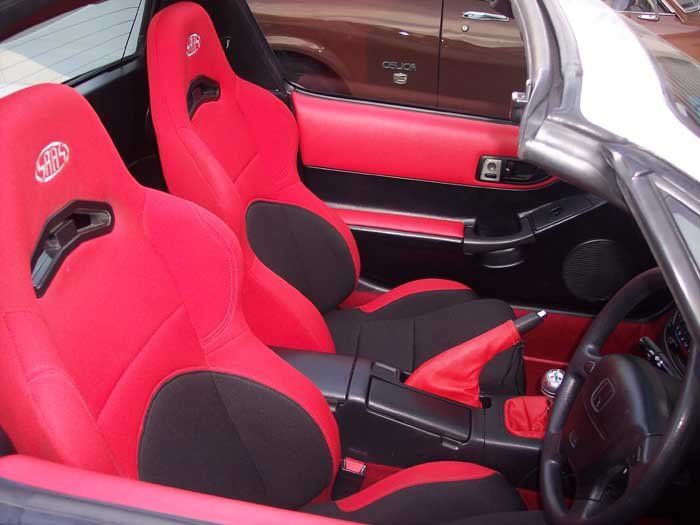 honda red seat