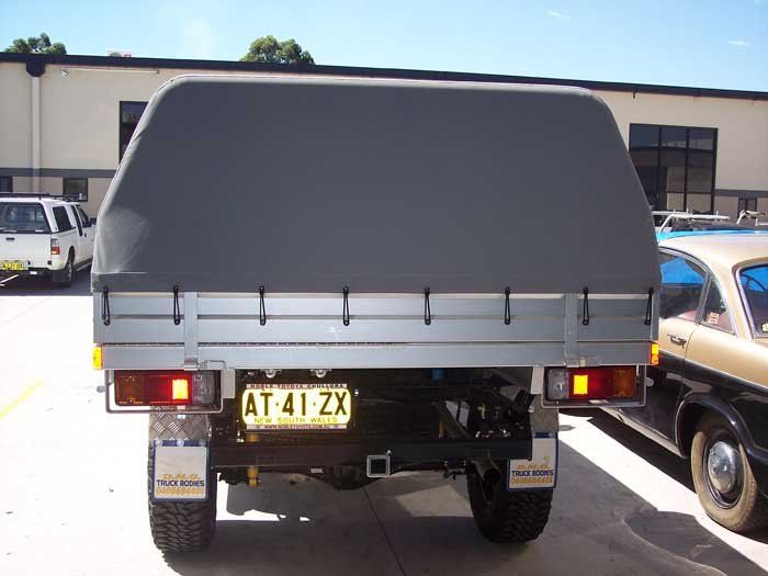 quality black trailer cover NSW