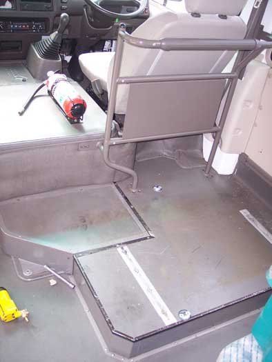 custom flooring for van