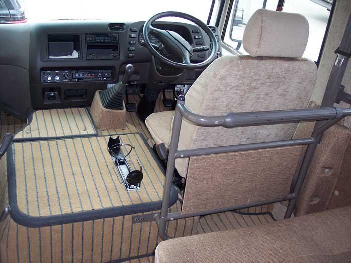 pinstripe flooring for van