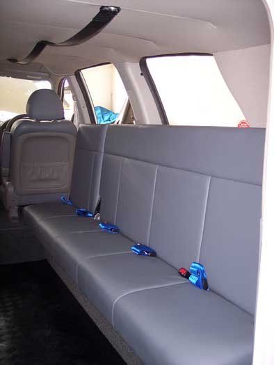 large van custom upholstery