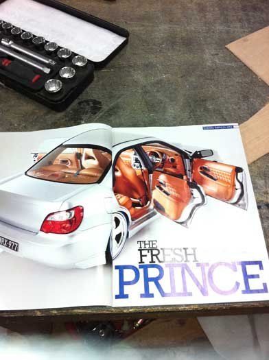 the fresh prince magazine